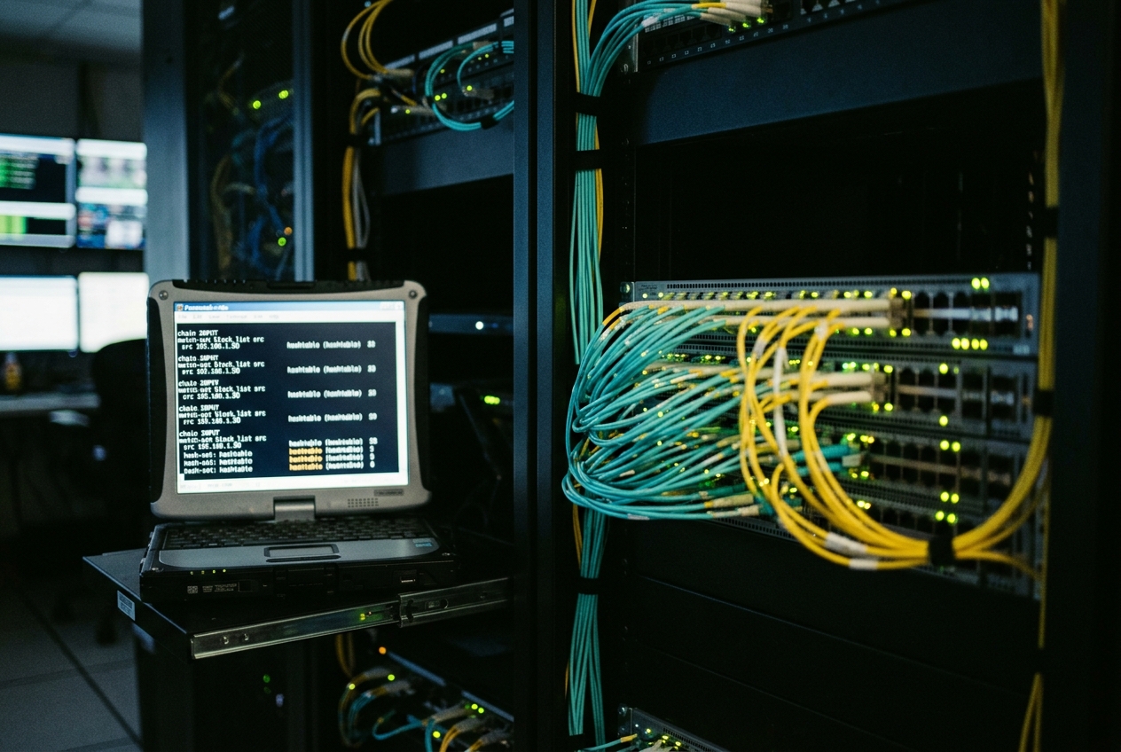 Ipset: Managing High-Capacity Netfilter Hash Sets, Automating Sub-Millisecond Firewall Lookups, and Mitigating Distributed DDoS Vectors in Production