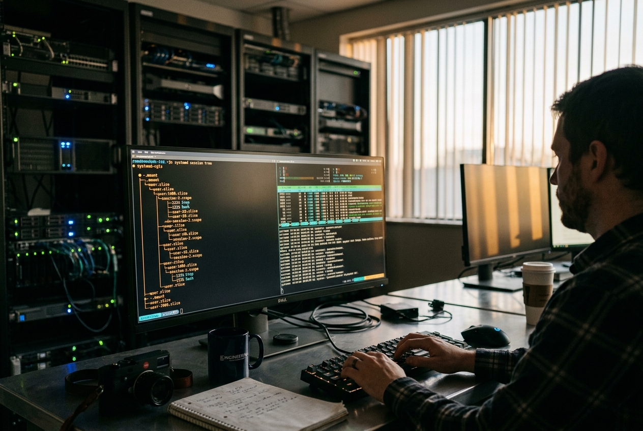 Loginctl: Auditing User Session Topologies, Provisioning Lingering Service Daemons, and Managing Systemd Cgroup Slices in Production