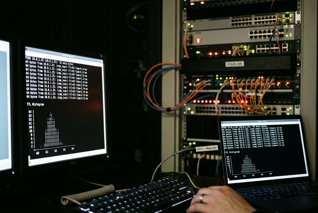 Ping: Auditing ICMP Reachability, Probing Path MTU Constraints, and Triaging Latency Jitter in Production