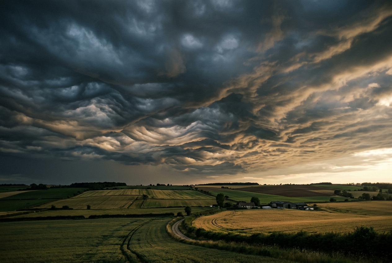 Asperitas Cloud Dynamics & Gravity Wave Interference: How Shear-Driven Wave Modulation and Stable Boundary Layers Sculpt Undulating Sky Seas