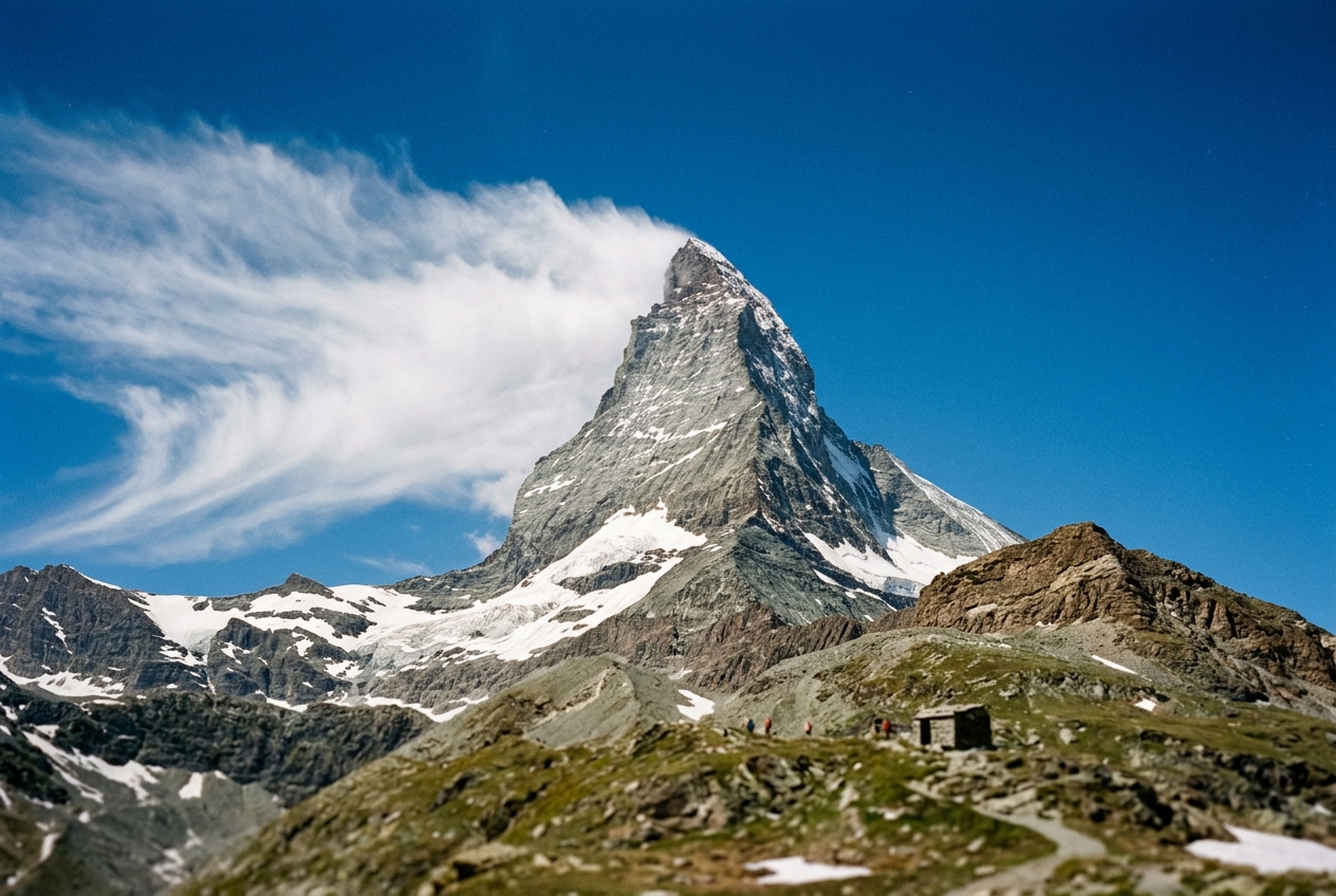 Banner Cloud Dynamics & Aerodynamic Depressurization: How Leeward Airflow Separation and Dynamic Pressure Drops Sculpt Mountain Crest Plumes