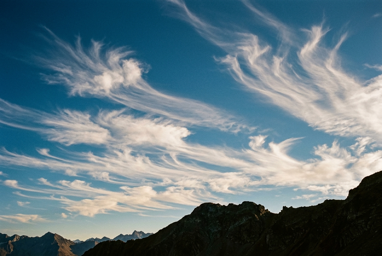 Cirrus Uncinus & Ice Fallstreak Dynamics: How Crystal Sedimentation and Vertical Wind Shear Carve Mare's Tails Across the Upper Troposphere