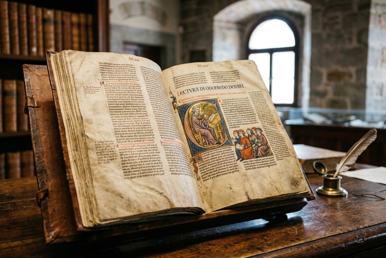Odofredo Denari: La Lectura Del Diritto Nel Duecento, Gli Aneddoti Sullo Studium Medievale E La Nascita Del Metodo Didattico a Bologna
