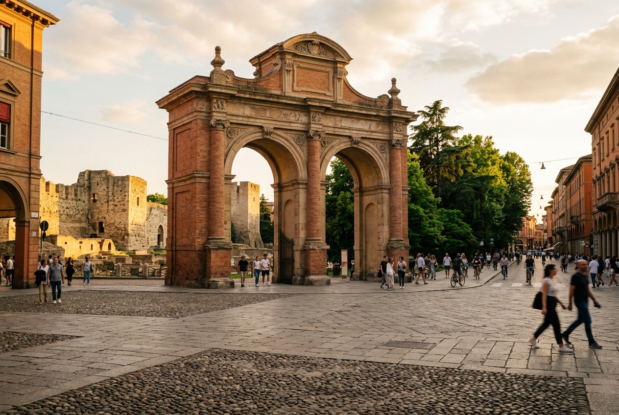Piazza XX Settembre: La Memoria Difensiva Della Rocca Di Galliera, Il Barocco Di Bartolomeo Provaglia E La Soglia Monumentale Di Borgo Galliera