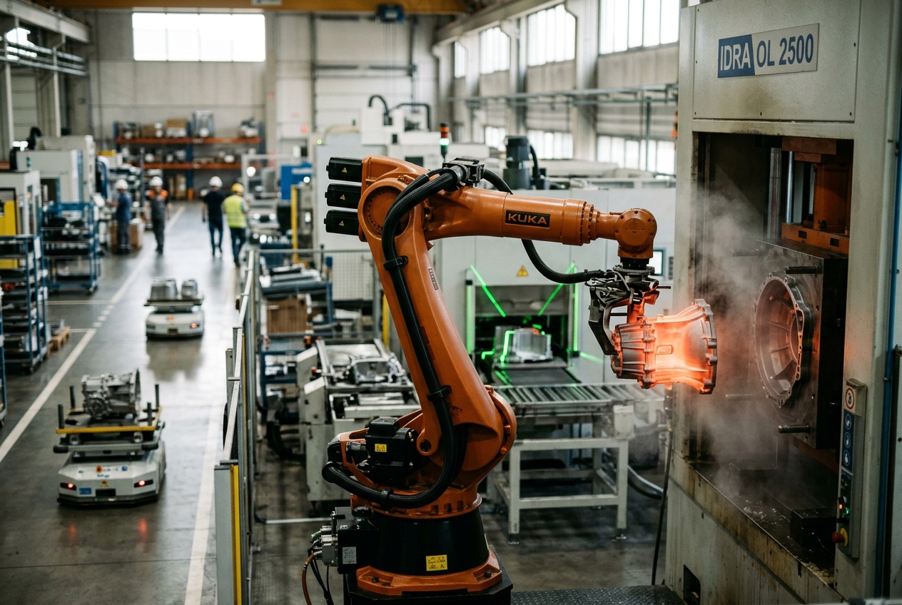 Stabilimento Sira Industrie Di Pianoro: L'Ingegneria Della Pressocolata Tra Radiatori Bimetallici Acciaio-Alluminio, Termofluidodinamica Dello Scambio Termico E Fonderia Robotizzata Per L'Automotive