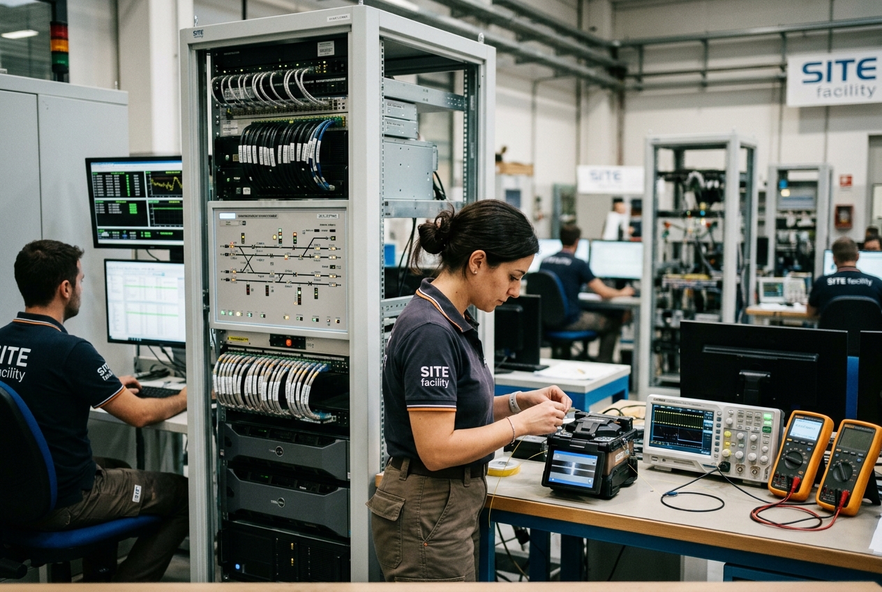 Stabilimento SITE Di Bologna: L'Ingegneria Delle Reti Di Telecomunicazione E Segnalamento Tra Sistemi ERTMS/ETCS, Posa No-Dig Della Fibra Ottica E Sicurezza Funzionale SIL4