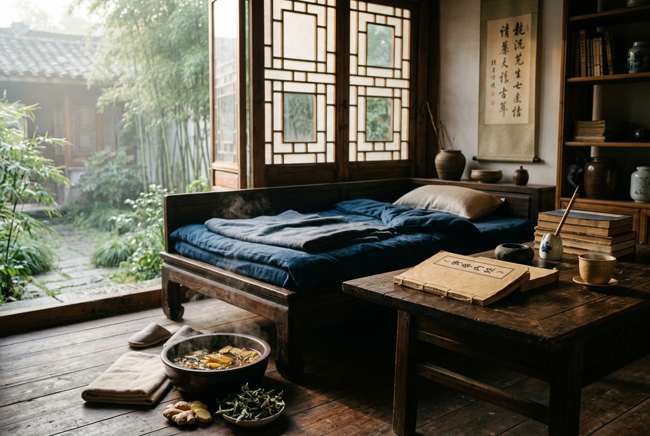 Daily Living Health Cultivation (Qi Ju Yang Sheng Fa) Daily Holistic Dynamics: Governing Sleep-Wake Chronobiology, Rest-Activity Equilibrium, Habitat Microclimate Adaptation, and Circadian Homeostasis in Traditional Chinese Medicine