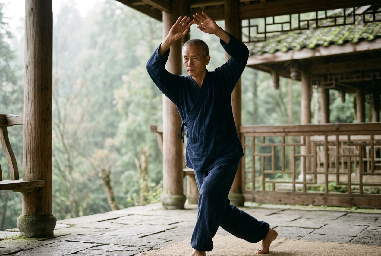 Daoyin Techniques (Dao Yin Fa) Meridian Dynamics: Governing Postural Alignment, Respiratory-Kinetic Synchronization, Fascial Meridian Traction, and Visceral Qi Mobilization in Traditional Chinese Medicine