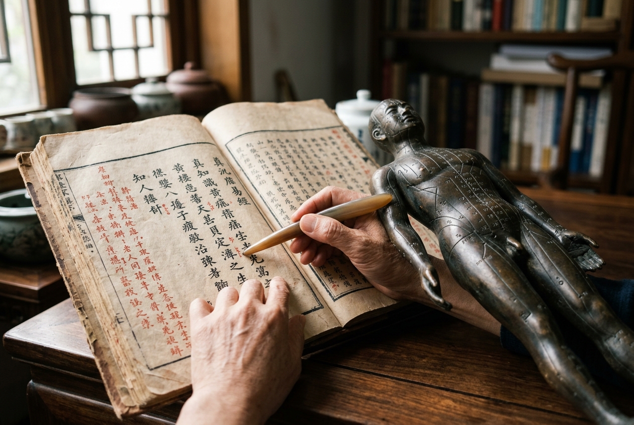 Zhen Jiu Jia Yi Jing: Navigating Huangfu Mi's Foundational Channel Cartography, Classical Point Topography, and Precision Acupressure Protocols