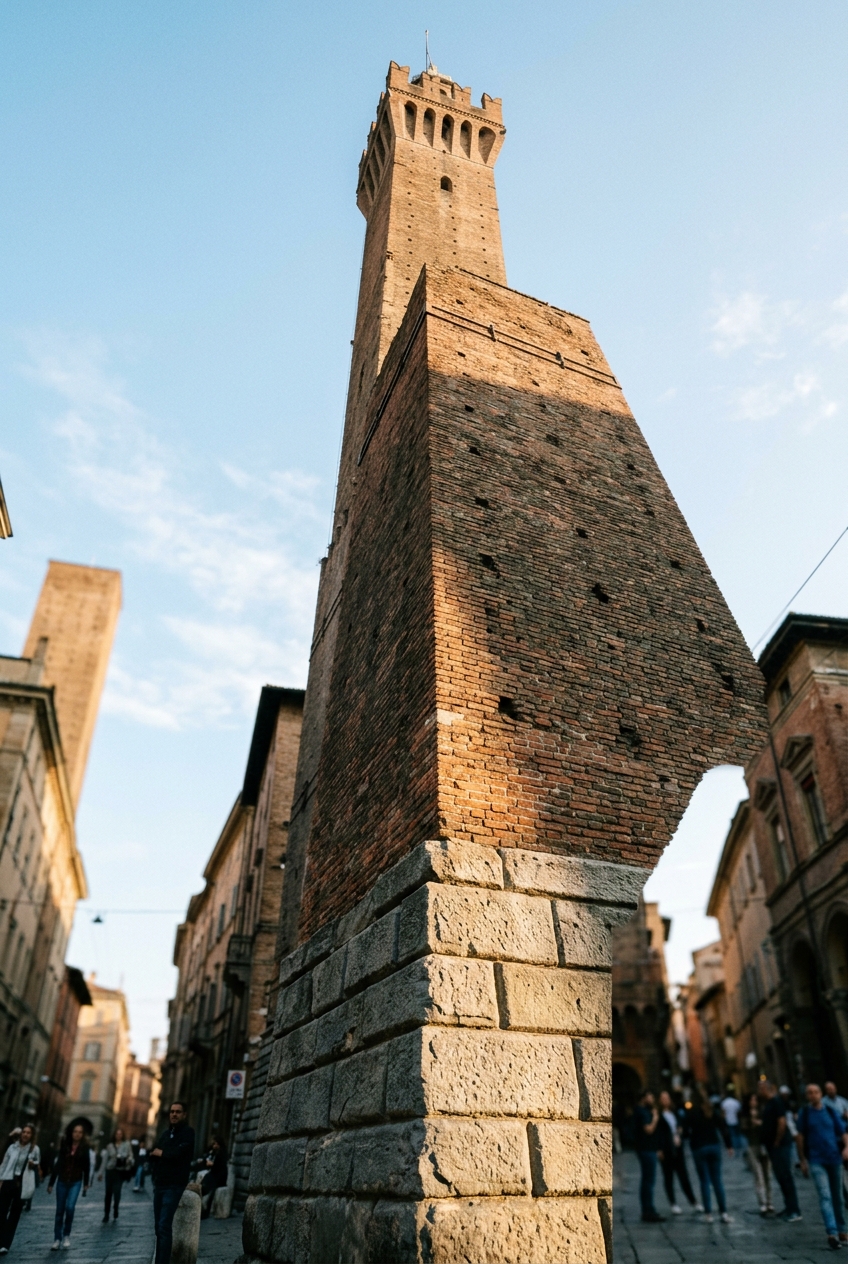 Torre Degli Asinelli: L'Ingegneria Muraria Del 1109, I 97 Metri Di Primato Medievale E La Rocchetta Bentivolesca a Bologna