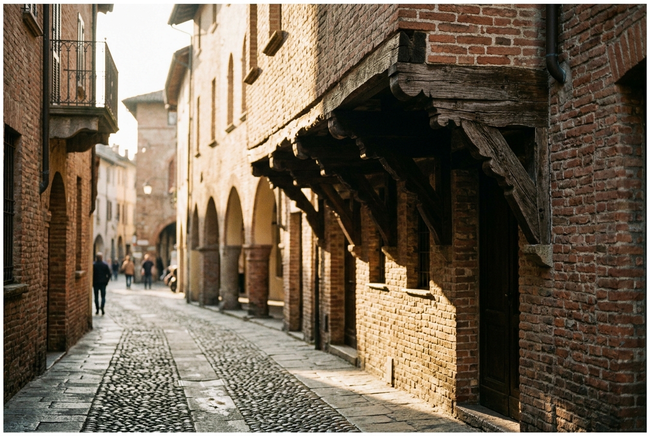 Via Castellata: I Portici Lignei Medievali Su Beccatelli, L'Archeologia Abitativa Trecentesca E La Trama Vernacolare Di San Mamolo