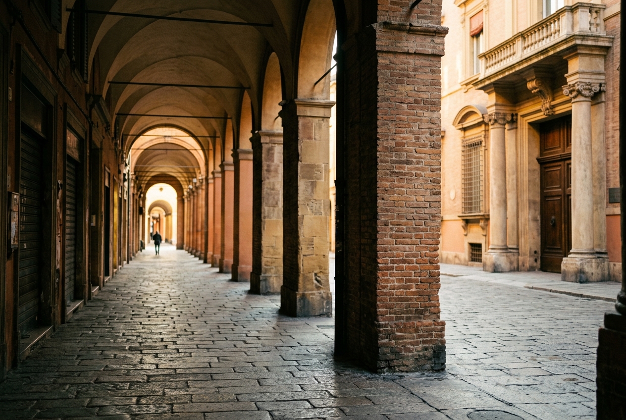 Via Nazario Sauro: Lo Scalone Barocco Di Palazzo Orsi Mangelli, L'Archeologia Nobiliare Di Borgo San Martino E La Trama Porticata Verso San Giorgio