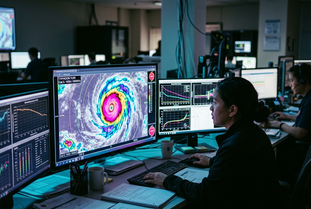 Dvorak Technique & Central Dense Overcast (CDO) Dynamics: How Satellite Infrared Temperatures and Log-Spiral Banding Measure Cyclone Intensity