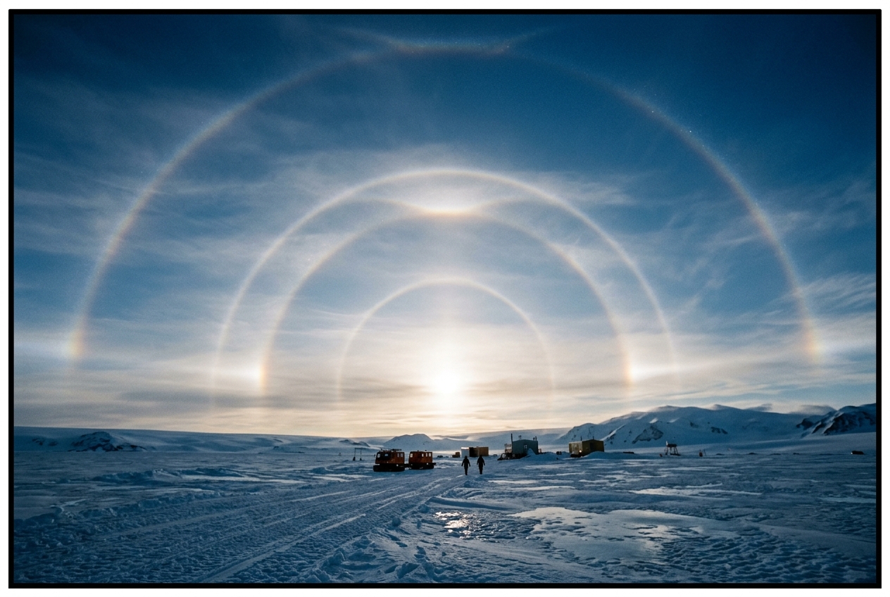 Pyramidal Halos & Odd-Radius Halo Dynamics: How Bipyramidal Ice Crystal Facets and Complex Inter-Prism Refraction Forge Rare Concentric Sky Rings